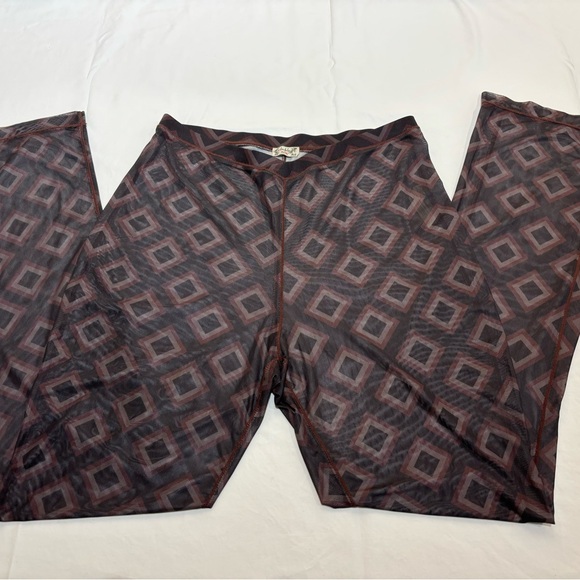 Free People Intimately Pants - Free People Intimately/Beach Semi-Sheer Lounge Pants M/L